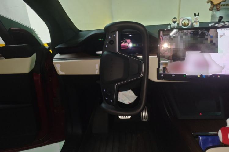 Used Tesla Model X 2023 Dual-Motor All-Wheel-Drive Version Steering Wheel