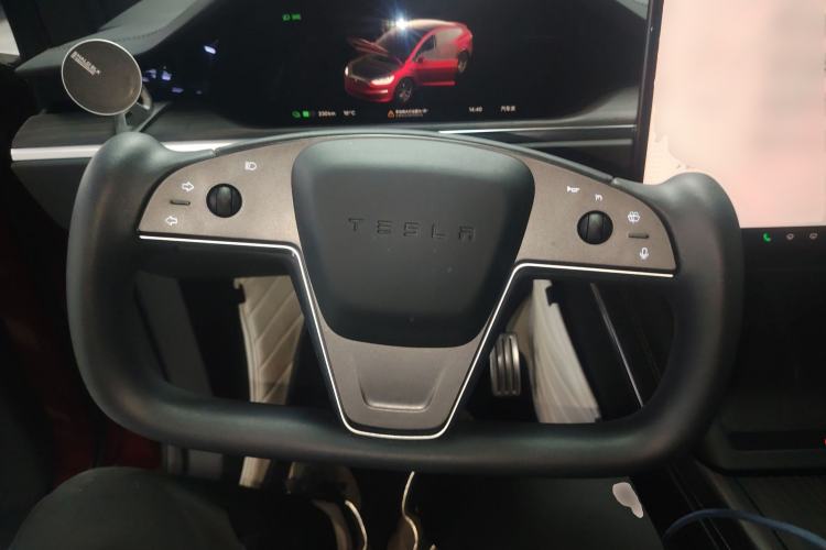 Used Tesla Model X 2023 Dual-Motor All-Wheel-Drive Version Steering Wheel