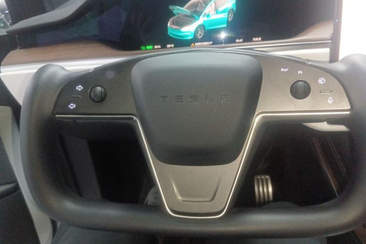 Used Tesla Model X 2023 Dual-Motor All-Wheel-Drive Version Steering Wheel