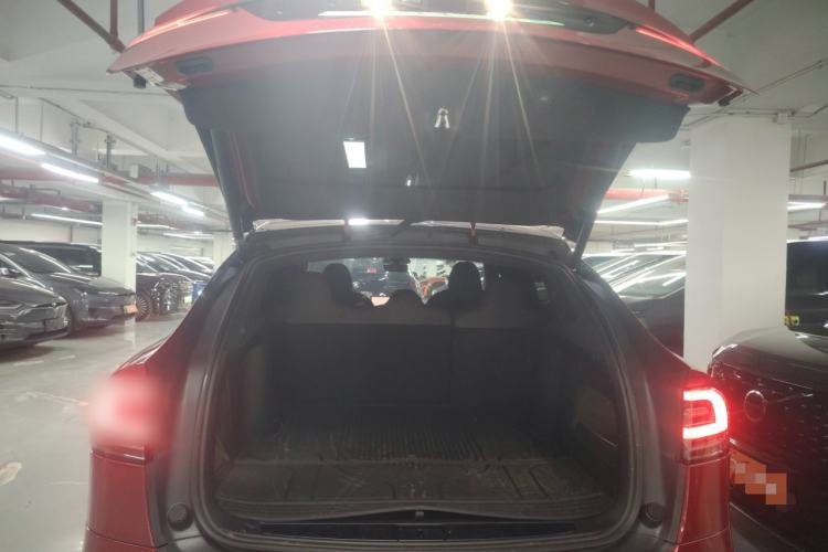 Used Tesla Model X 2023 Dual-Motor All-Wheel-Drive Version Trunk