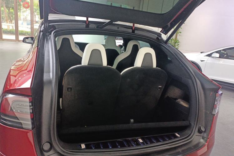 Used Tesla Model X 2023 Three-Motor All-Wheel-Drive Plaid Version Trunk