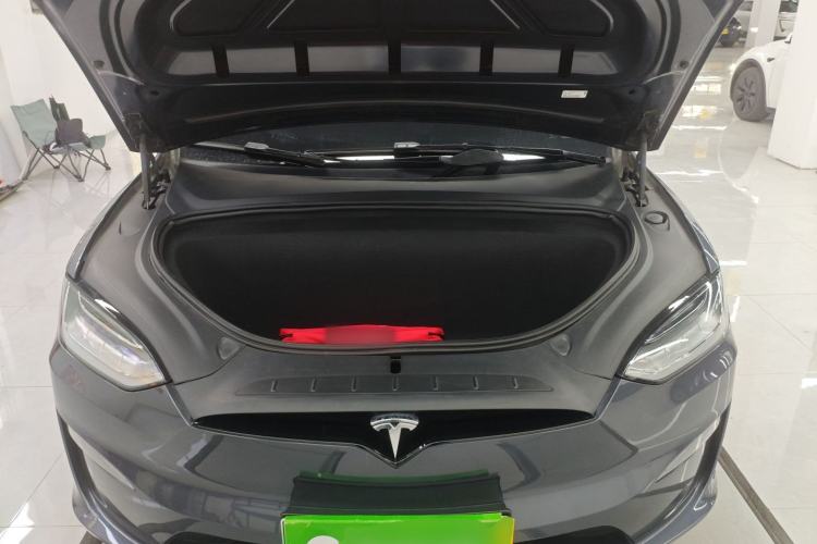 Used Tesla Model X 2023 Three-Motor All-Wheel-Drive Plaid Version Engine Bay