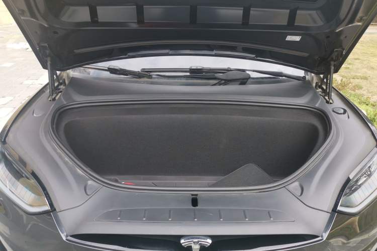 Used Tesla Model X 2023 Dual-Motor All-Wheel-Drive Version Engine Bay