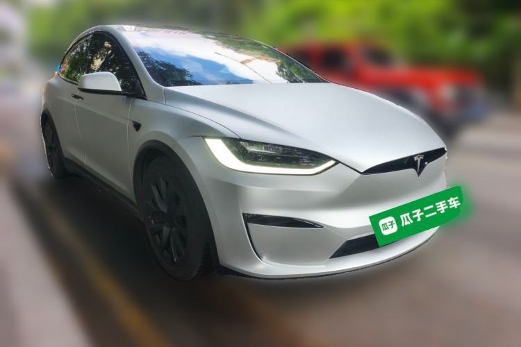 Used Tesla Model X 2023 Dual-Motor All-Wheel-Drive Version Front Right 45 Deg