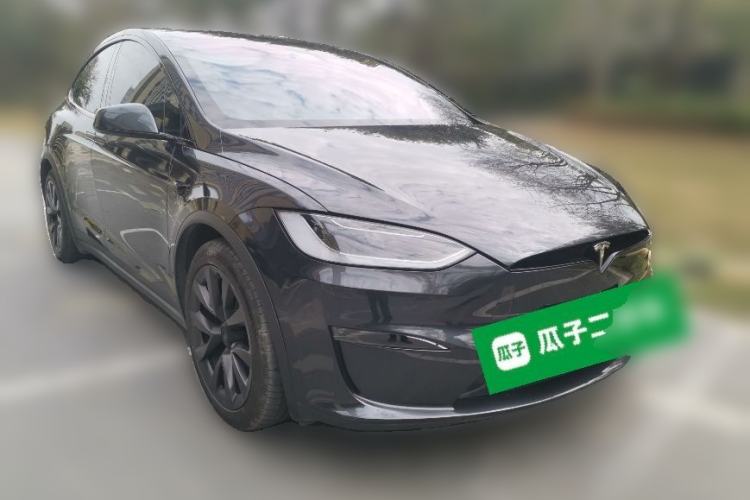 Used Tesla Model X 2023 Dual-Motor All-Wheel-Drive Version Front Right 45 Deg