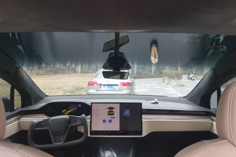 Used Tesla Model X 2023 Dual-Motor All-Wheel-Drive Version Headliner
