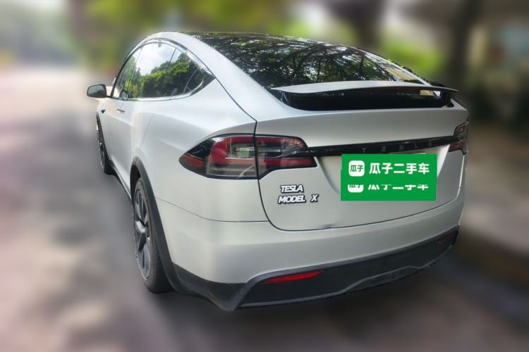 Used Tesla Model X 2023 Dual-Motor All-Wheel-Drive Version Rear Left 45 Deg