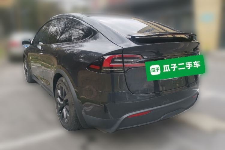 Used Tesla Model X 2023 Dual-Motor All-Wheel-Drive Version Rear Left 45 Deg