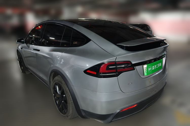 Used Tesla Model X 2023 Dual-Motor All-Wheel-Drive Version Rear Left 45 Deg