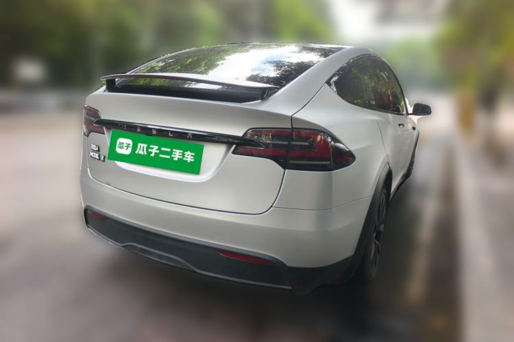 Used Tesla Model X 2023 Dual-Motor All-Wheel-Drive Version Rear Right 45 Deg