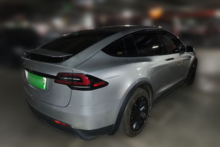 Used Tesla Model X 2023 Dual-Motor All-Wheel-Drive Version Rear Right 45 Deg