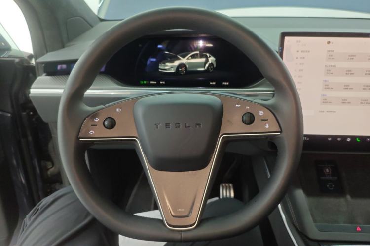 Used Tesla Model X 2023 Three-Motor All-Wheel-Drive Plaid Version Steering Wheel
