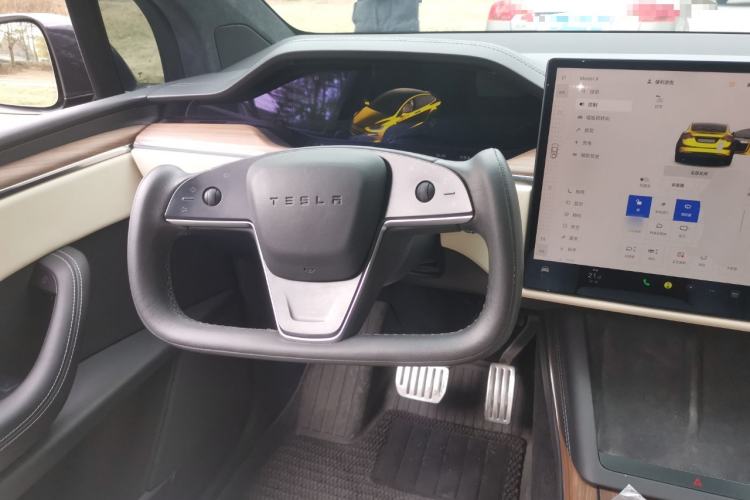 Used Tesla Model X 2023 Dual-Motor All-Wheel-Drive Version Steering Wheel