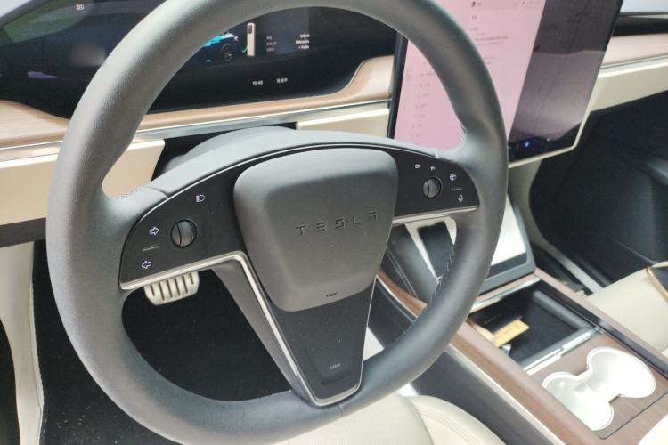 Used Tesla Model X 2023 Dual-Motor All-Wheel-Drive Version Steering Wheel