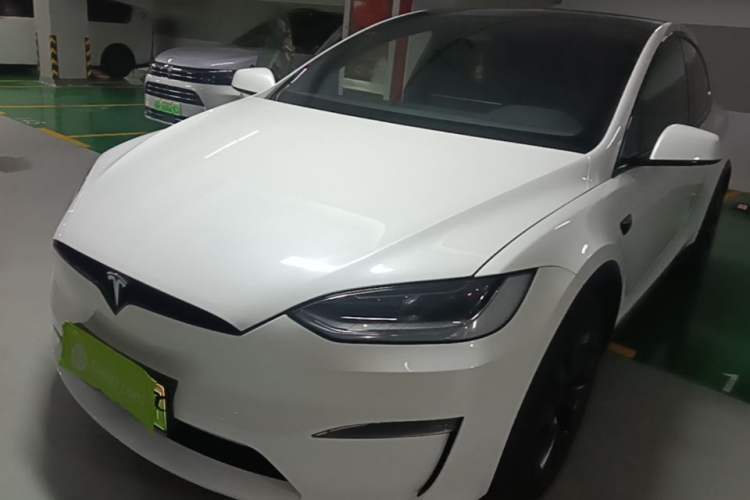 Used Tesla Model X 2023 Three-Motor All-Wheel-Drive Plaid Version Guazi used car, China used car export, Used car for sale, Used Tesla cars, Cheapest cars for sale, Electric vehicle, New energy car