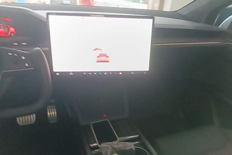 Used Tesla Model X 2023 Dual-Motor All-Wheel-Drive Version Audio And AC Panel