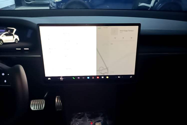Used Tesla Model X 2023 Dual-Motor All-Wheel-Drive Version Audio And AC Panel