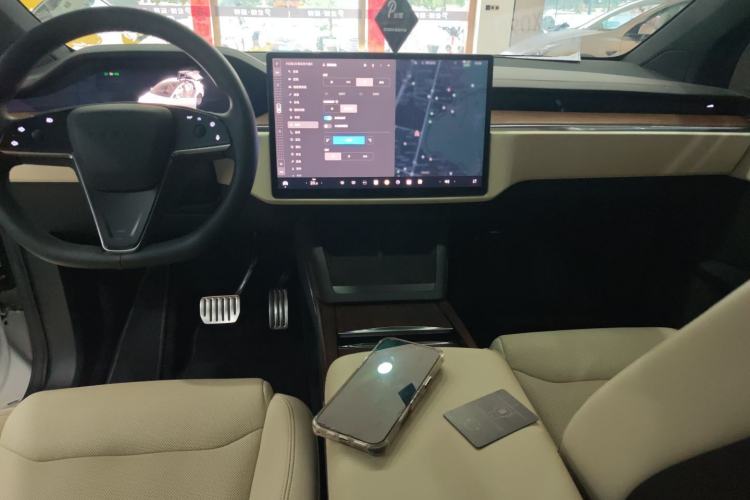 Used Tesla Model X 2023 Dual-Motor All-Wheel-Drive Version Audio And AC Panel