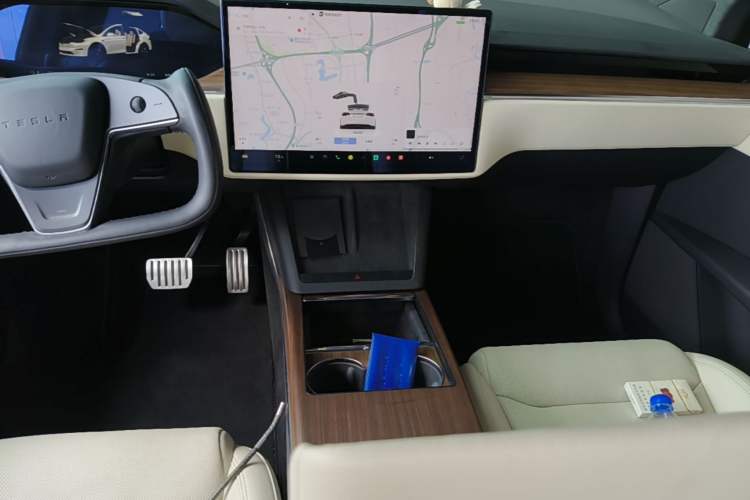 Used Tesla Model X 2023 Dual-Motor All-Wheel-Drive Version Audio And AC Panel