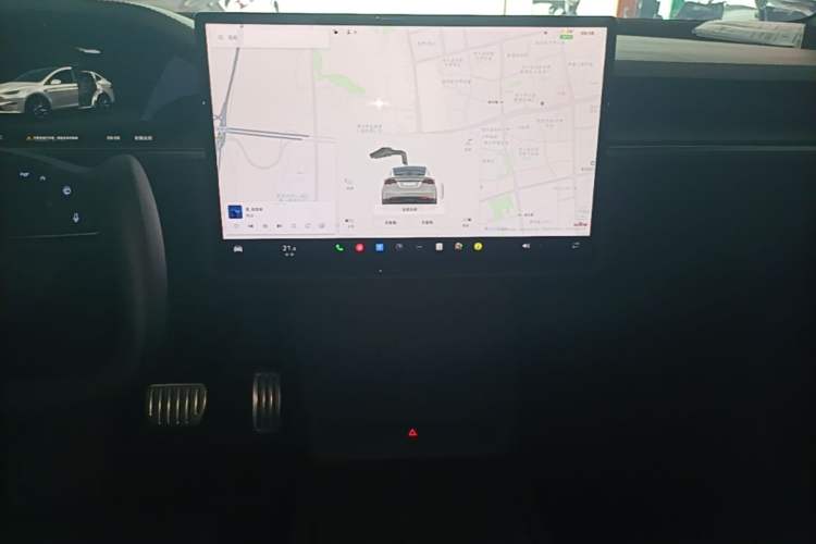 Used Tesla Model X 2023 Dual-Motor All-Wheel-Drive Version Audio And AC Panel