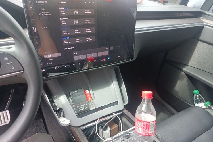 Used Tesla Model X 2023 Dual-Motor All-Wheel-Drive Version Audio And AC Panel