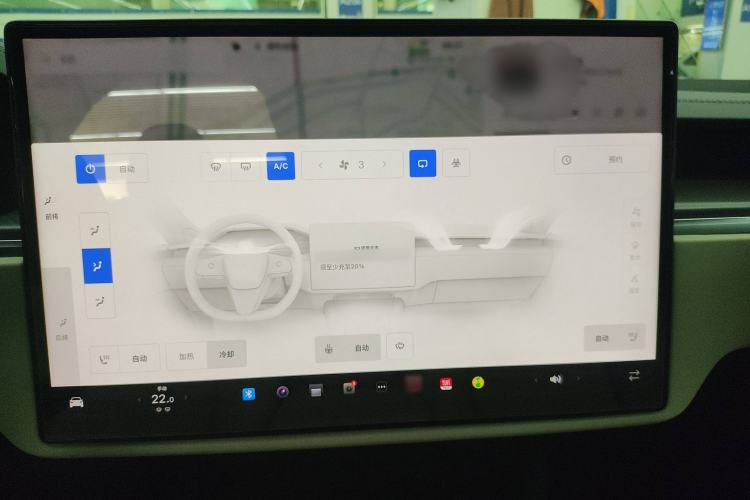 Used Tesla Model X 2023 Dual-Motor All-Wheel-Drive Version Audio And AC Panel