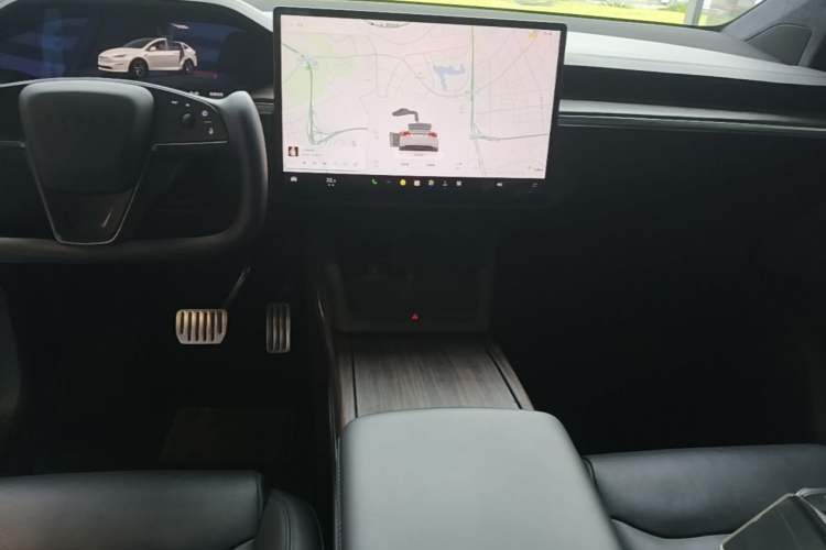 Used Tesla Model X 2023 Dual-Motor All-Wheel-Drive Version Audio And AC Panel