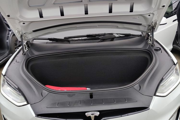 Used Tesla Model X 2023 Three-Motor All-Wheel-Drive Plaid Version Engine Bay