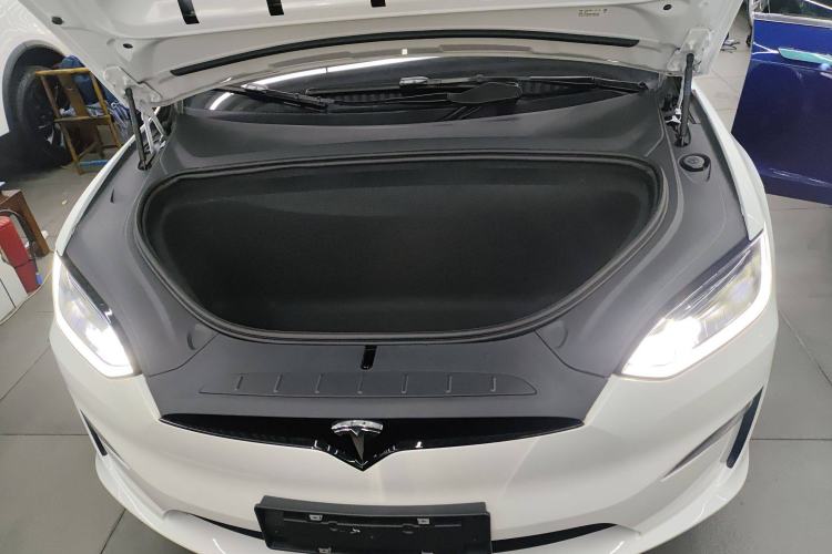 Used Tesla Model X 2023 Three-Motor All-Wheel-Drive Plaid Version Engine Bay
