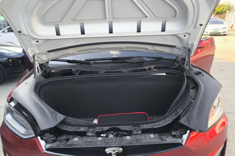 Used Tesla Model X 2023 Three-Motor All-Wheel-Drive Plaid Version Engine Bay
