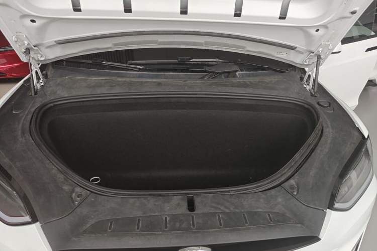 Used Tesla Model X 2023 Three-Motor All-Wheel-Drive Plaid Version Engine Bay