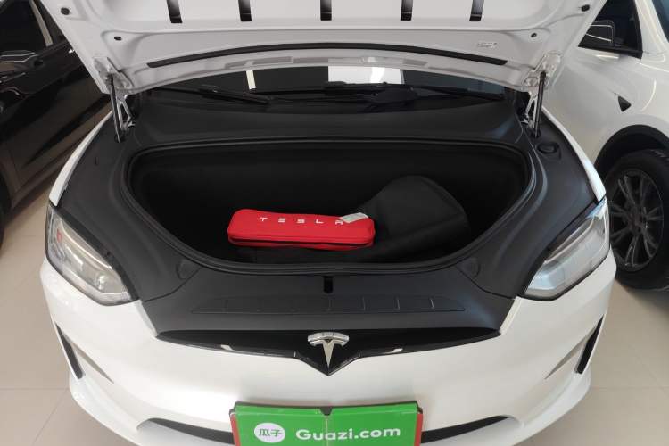 Used Tesla Model X 2023 Three-Motor All-Wheel-Drive Plaid Version Engine Bay