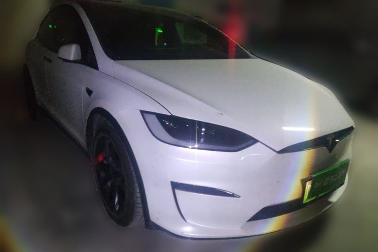 Used Tesla Model X 2023 Dual-Motor All-Wheel-Drive Version Front Right 45 Deg
