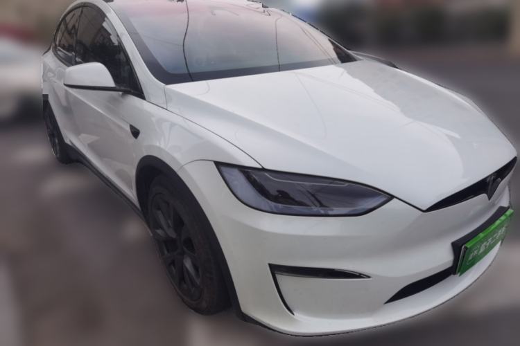 Used Tesla Model X 2023 Dual-Motor All-Wheel-Drive Version Front Right 45 Deg