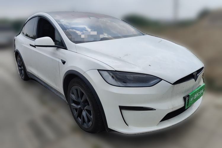 Used Tesla Model X 2023 Dual-Motor All-Wheel-Drive Version Front Right 45 Deg