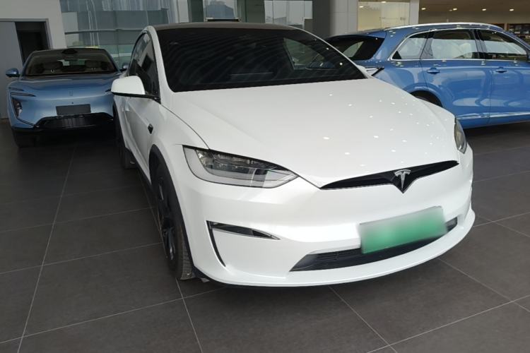 Used Tesla Model X 2023 Dual-Motor All-Wheel-Drive Version Front Right 45 Deg