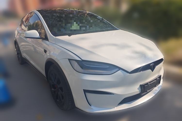 Used Tesla Model X 2023 Dual-Motor All-Wheel-Drive Version Front Right 45 Deg
