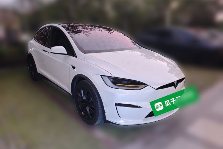 Used Tesla Model X 2023 Dual-Motor All-Wheel-Drive Version Front Right 45 Deg