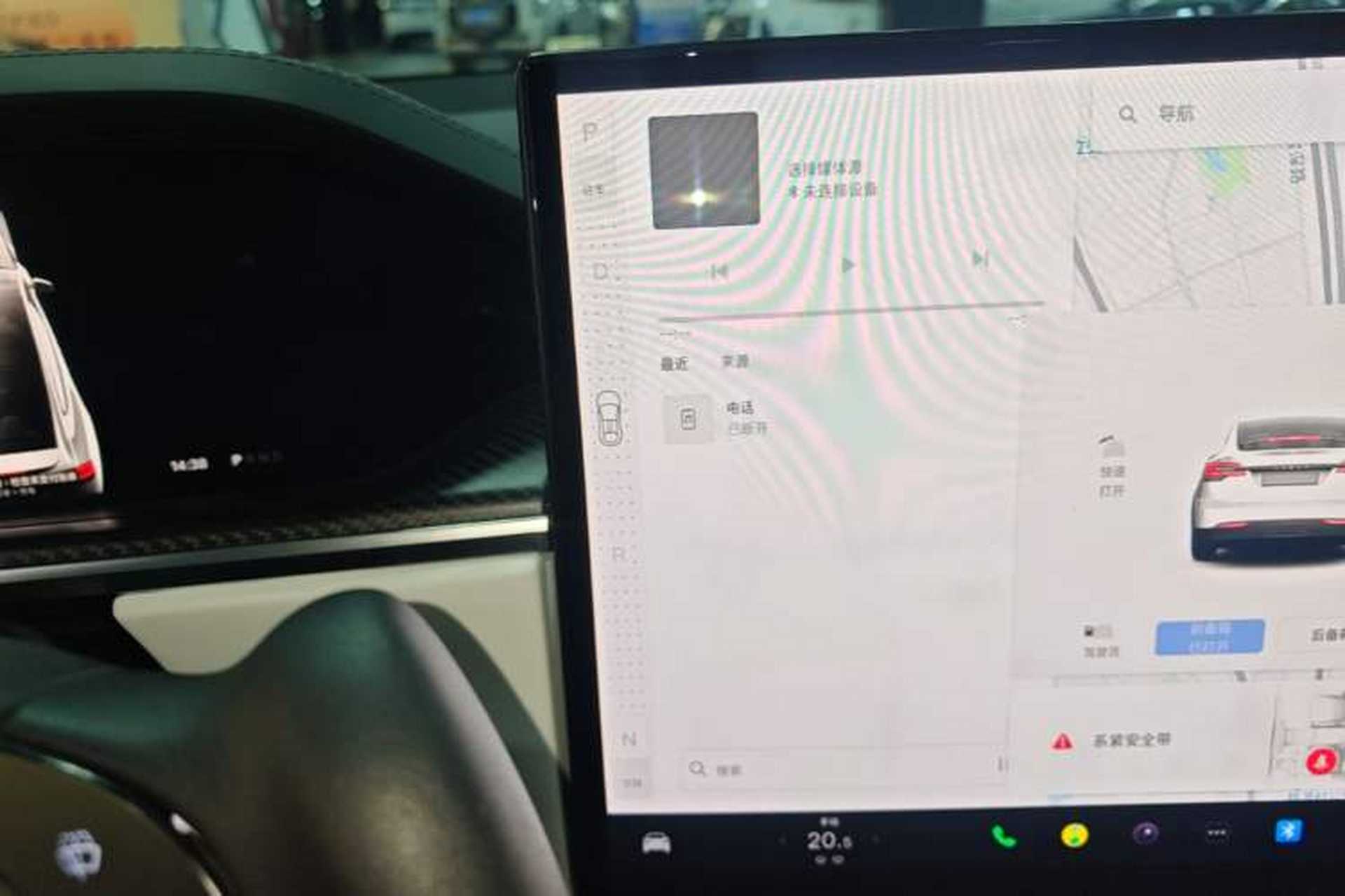Used Tesla Model X 2023 Three-Motor All-Wheel-Drive Plaid Version Gear Lever