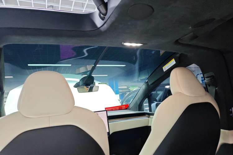 Used Tesla Model X 2023 Dual-Motor All-Wheel-Drive Version Headliner