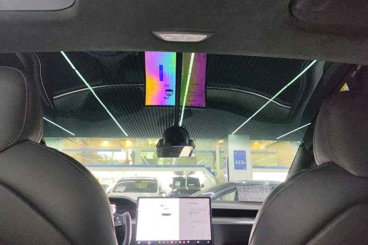 Used Tesla Model X 2023 Three-Motor All-Wheel-Drive Plaid Version Headliner