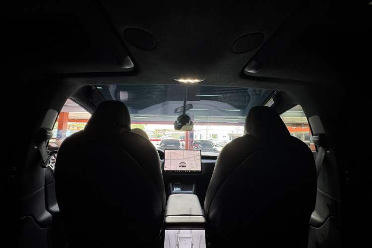 Used Tesla Model X 2023 Dual-Motor All-Wheel-Drive Version Headliner