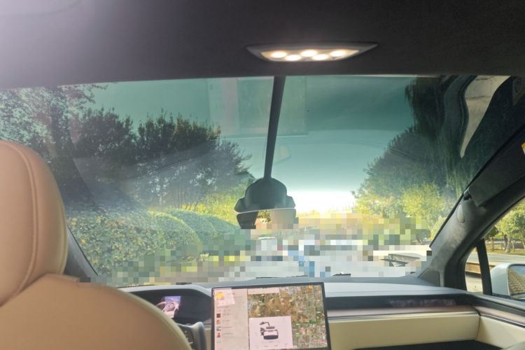Used Tesla Model X 2023 Dual-Motor All-Wheel-Drive Version Headliner