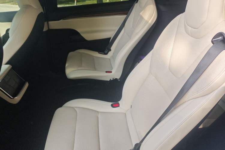 Used Tesla Model X 2023 Dual-Motor All-Wheel-Drive Version Left Rear Seat