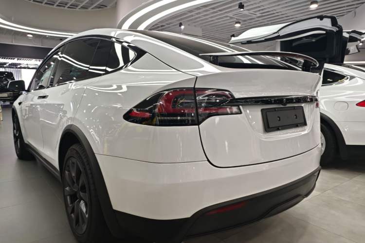 Used Tesla Model X 2023 Dual-Motor All-Wheel-Drive Version Rear Left 45 Deg