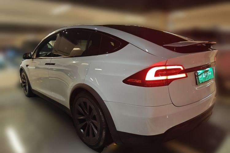 Used Tesla Model X 2023 Dual-Motor All-Wheel-Drive Version Rear Left 45 Deg