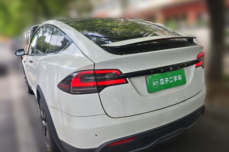 Used Tesla Model X 2023 Dual-Motor All-Wheel-Drive Version Rear Left 45 Deg