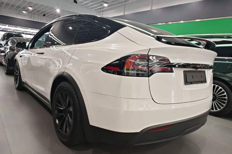 Used Tesla Model X 2023 Dual-Motor All-Wheel-Drive Version Rear Left 45 Deg