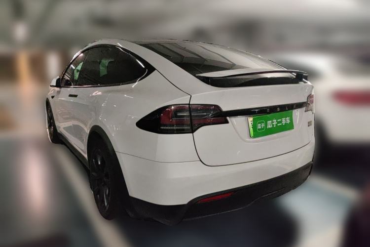 Used Tesla Model X 2023 Dual-Motor All-Wheel-Drive Version Rear Left 45 Deg