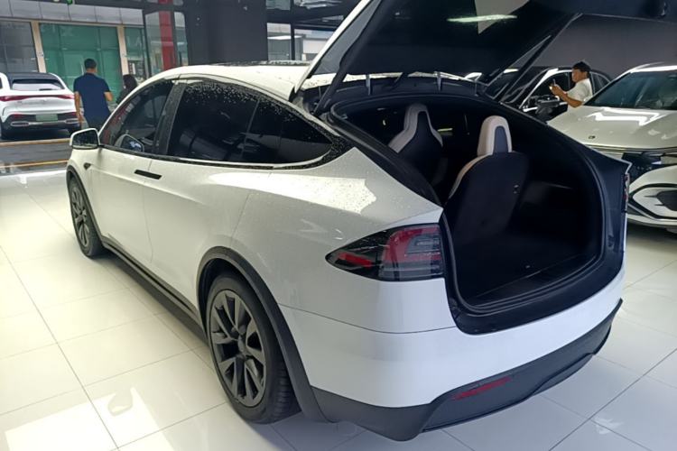 Used Tesla Model X 2023 Dual-Motor All-Wheel-Drive Version Rear Left 45 Deg